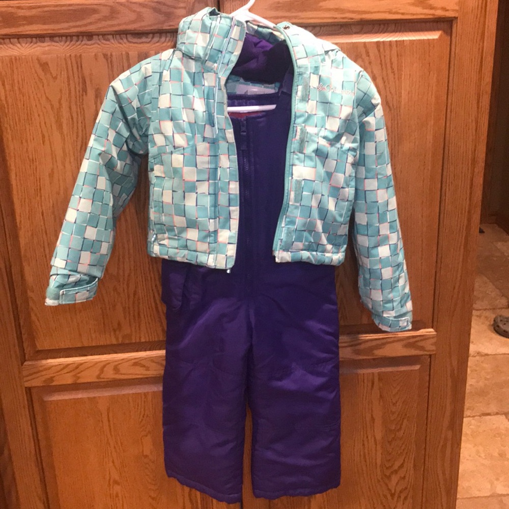 GIRLS Columbia Winter Jacket and Bibs